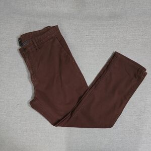 Banana Republic rust slim-fit chinos